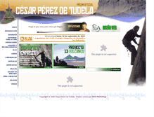 Tablet Screenshot of cesarperezdetudela.com